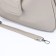 Load bag with zipper, external pocket, long belt, gray-beige color