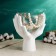 Steam for the little things "Hands with glass" White, 22cm