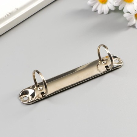 Ring metal clamp two internet rings 2.5 cm set 4 pcs 12.5x3x2 cm-1