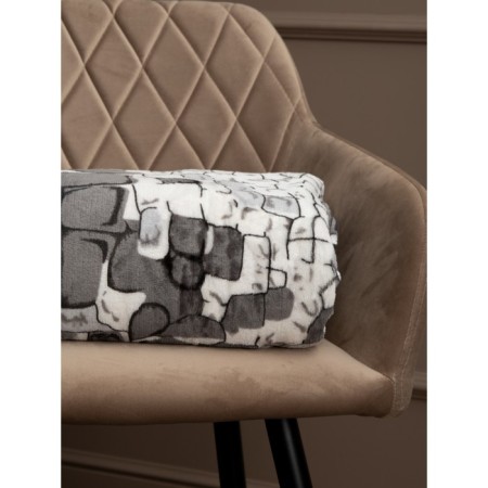 Texrepublic blanket, size 180x200 cm, gray color-2