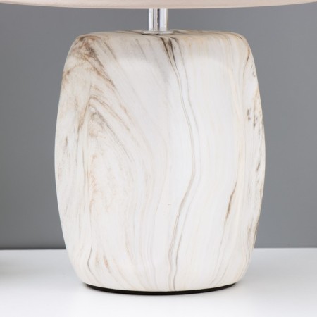 BRIK Table lamp E14 40W Beige 22.5x22.5x34 cm Risalux-3
