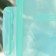 Glass Lockie & Lock Food, with a lid, 600 ml, the color is turquoise