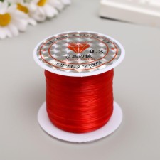 Biser fishing line 0.3 mm 100 m, red