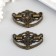 Pen for the casket metal set 2 pcs 5x3x0.5 cm