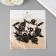 Castle metal for bronze casket + nails. set 10 pcs 2x3 cm