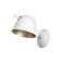 Bras "Firs" E27 40W white-gold 15x28x22 cm