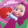 Diamond mosaic, 16x10.5 cm, Masha and Bear
