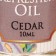 Aromaticoma "Raaga" 10 ml of cedar