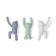 Buddy crush hangers, 3 pcs, multi-colored