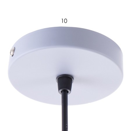 Lamp Bayerlux "Elite" 1he27 40W gray-gold 6x6x130 cm.-6