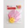 Silicone lid Silicone shade “Flower”, D = 10.5 cm, pink color