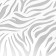 Plastic stencil "Zebra" 24x16 cm