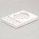 Confectionery box for sweets 25 pcs "Heart", white, 22 x 22 x 3.5 cm