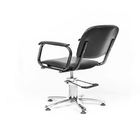 Hairdressing chair, black color-2