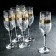 Set of glasses for champagne “Vintage”, 200 ml, 6 pcs