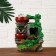 Fountain "Old barrel in Liana" 13.5x17.28 cm (with backlight)