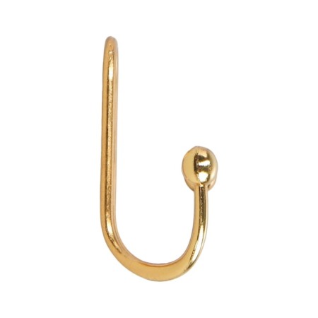 Hook furniture tundra TKD017, two -rod, gold, 4 pcs TMP-3