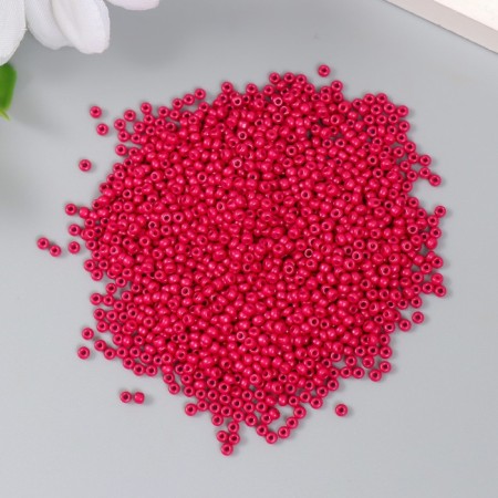 Glass beads 12/0 "Burgundy" 15 grams-1
