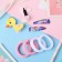 Hair set "Funny kids" (4 elastic bands, 2 clamps, 2 invisibility) ducks