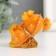 Souvenir Polystone "Golden Dragon with Coins" MIX 5x4x6 cm