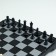 Magnetic chess, 19.5 x 19.5 cm, black and white