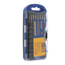 A hitch-tire with a set of bits and tundra tundra heads, reverse, 30 items