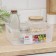 SCANDI storage basket, 3.1 l, 24 × 17 × 9 cm, transparent color