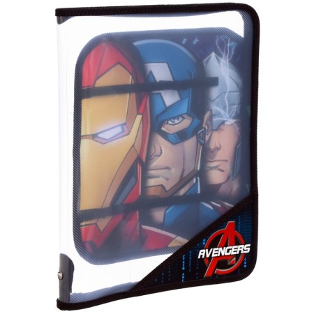 Plastic folder A4, on lightning, Avengers-4
