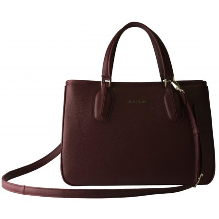 Female bag, burgundy color, 204/66