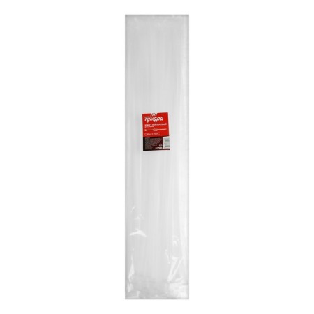 KREP nylon tundra clamp, for screed, 4.8x500 mm, white, in packaging 100 pcs.-4