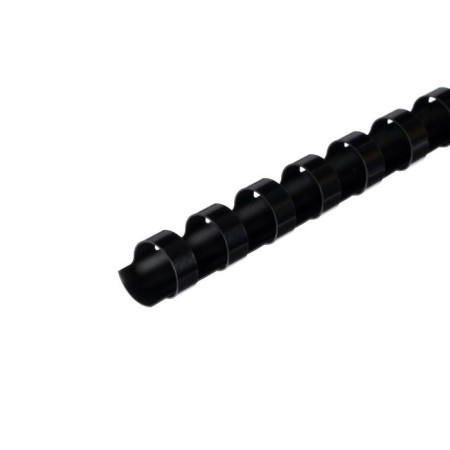 Plastic binding springs, d = 12mm, 100 pieces, sew 56-91 sheet, black, gelos-2
