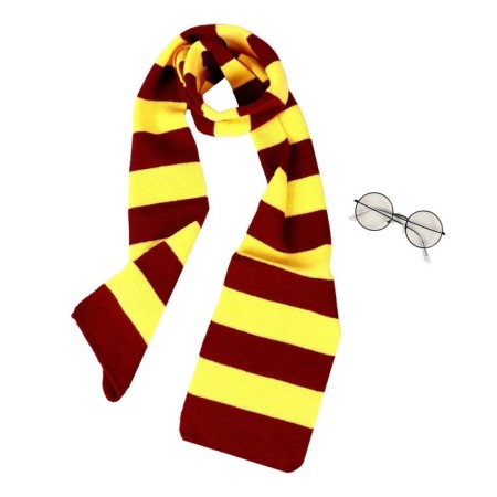 Set for magic "Young Wizard" 4 (glasses+ scarf)-5