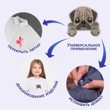 Thermal appliance "Puppy with paws", 4.6 × 4.5 cm-4