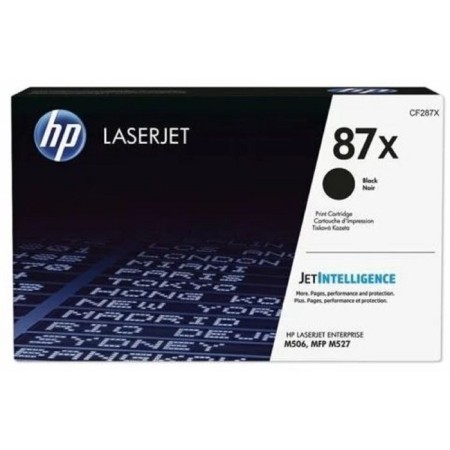 Toner Cartridge HP 87X CF287X Black for HP LJ Ent M506/M527 (18000