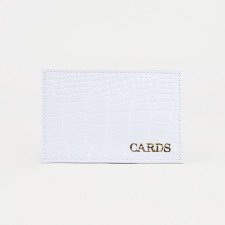 Cartholder, white color