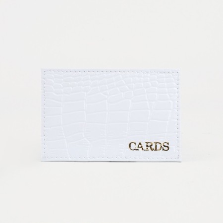 Cartholder, white color