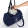 Female sports bag, textura, small size, blue color