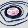 Satin tape, 6 mm × 23 ± 1 m, color dark blue No. 38