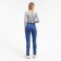 Women's jeans, blue color, size 30