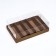 Folding confectionery box for 5 eclairs, craft, 22x13.5x7cm