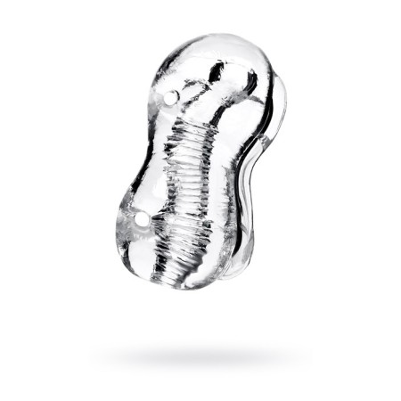 Masturbator Unrealistic Lingam byfa Indira, TPE, Transparent, 14 cm