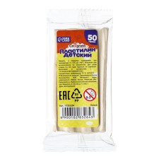 Plasticine 50g Calligrata, white