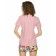Female set, size XS, pink color