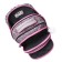 School backpack 40x33x15cm, ergonomic back, Across 410, gray/pink