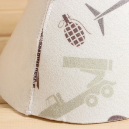Bath hat "Military" print-2