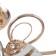 Cauline "Venda" 8x40W E27 Gold Model: 2800089