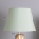 Table lamp "Angel" 1x40W E14 Green/Gold 22x22x38cm
