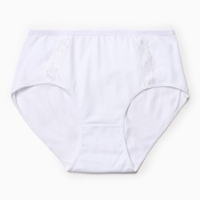 Women's panties, white color, size 54-56