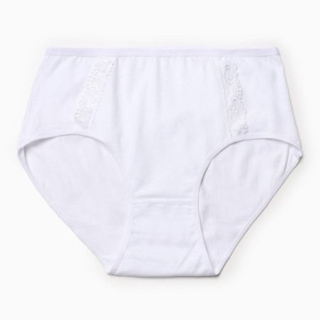 Women's panties, white color, size 54-56