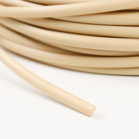 Artificial Roatan smooth 7 mm 100 m half a pipe (straw)-3